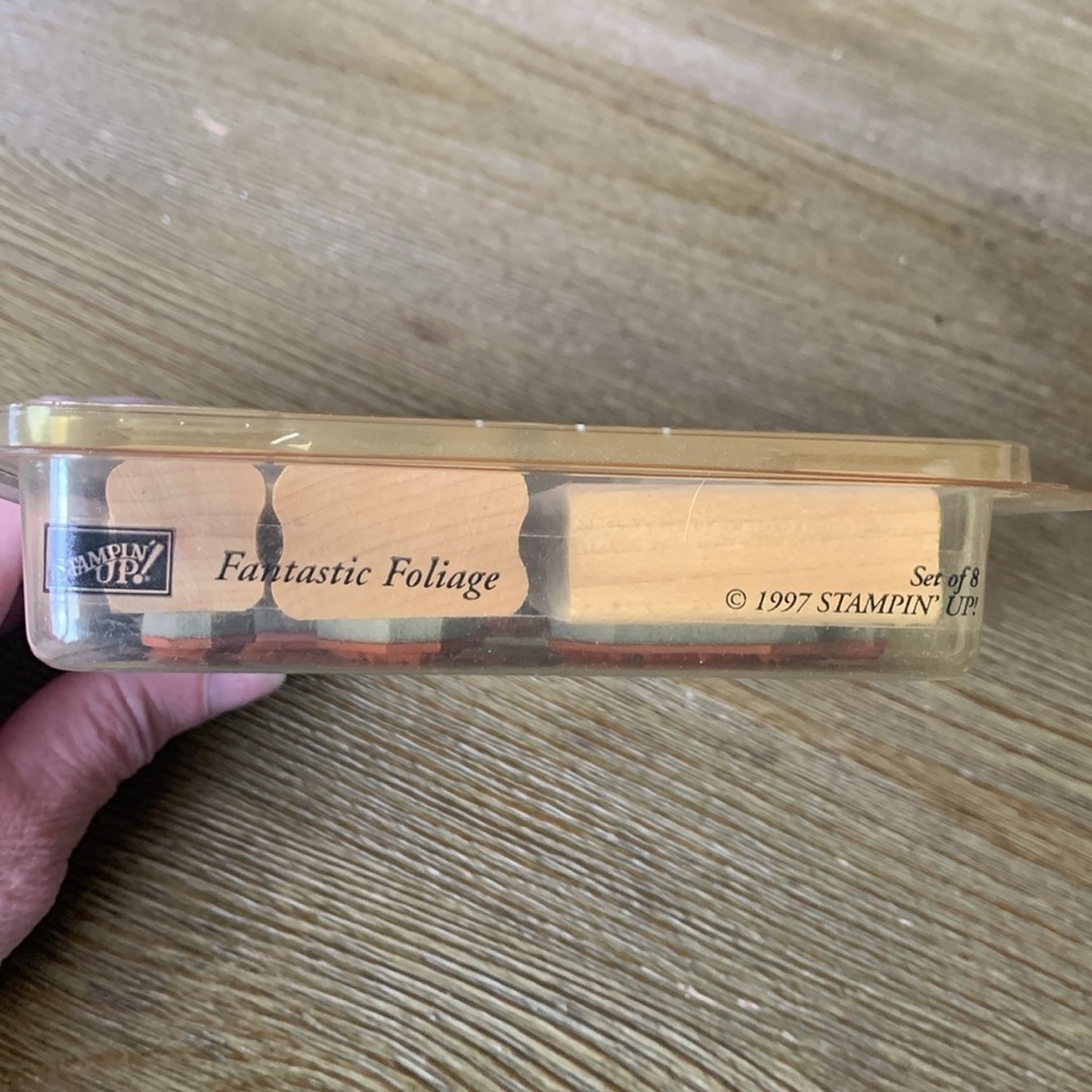 Stampin’ Up! Rubber Stamp Set Fantastic Foliage Set of 8 - Picture 3 of 3